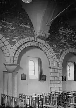 Le même mur après les transformations (1941).