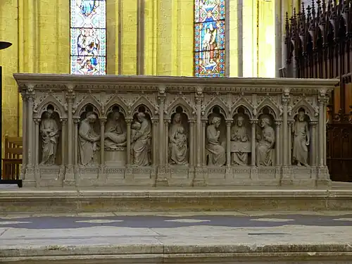 Maître-autel (1852), collégiale Notre-Dame-d'Espérance de Montbrison.