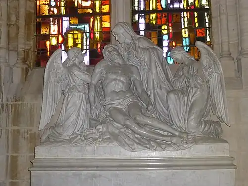 Notre-Dame de la Compassion (1894), groupe en marbre.