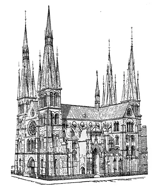 La collégiale avant la Révolution