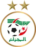 alt=Écusson de l' Équipe d'Algérie