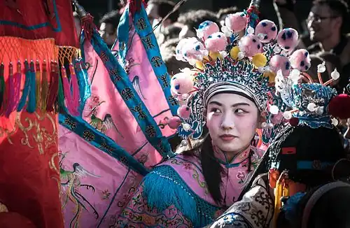 No&nbsp;43, rue du Temple, Nouvel An chinois de l'Association des jeunes Chinois de France.