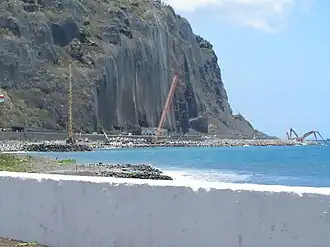 Nouvelle route du Littoral cap Bernard