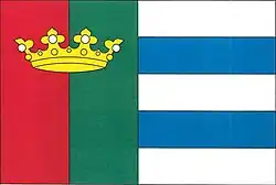 Drapeau de Nová Ves u Mladé Vožice