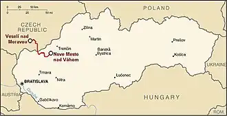 Image illustrative de l’article Ligne 121 (chemin de fer slovaque)