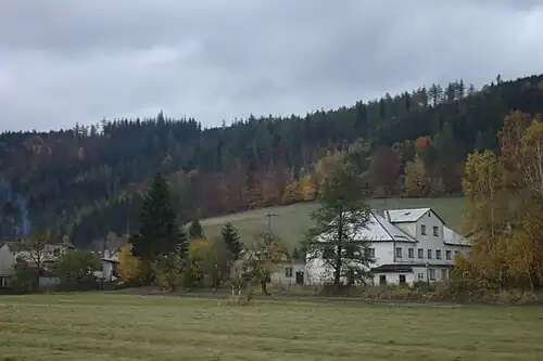 Maisons à Nové Purkartice.