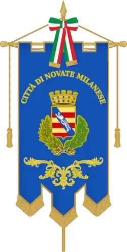 Drapeau de Novate Milanese