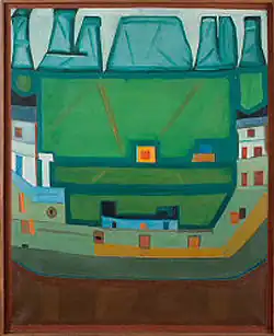 Jerzy Nowosielski. Une ville au pied des montagnes.