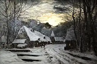 Nuit d'hiver en Artois (1874), Musée de la Chartreuse, Douai