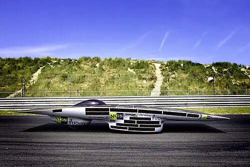 Nuna 3&nbsp;(nl), une réalisation de l'université.