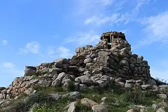 Le nuraghe Diana vu du sud-est