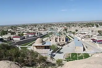 Vue générale du site de la source Tchachma.