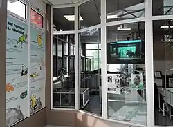 La nurserie, où peuvent être élevés certains oiseaux.