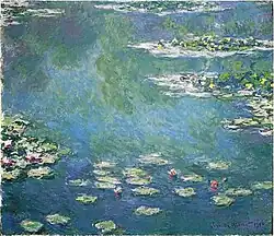 "Waterlilies" (1906) by Claude Monet (W 1685)