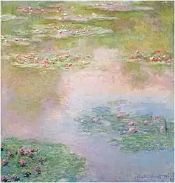 "Nymphéas" (1907) de Claude Monet (W 1698)