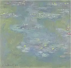 "Nymphéas" (1908) de Claude Monet (W 1721)