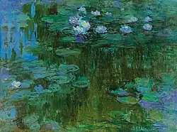 "Nymphéas" (1914-1917) de Claude Monet (W 1792)