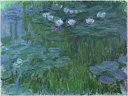 "Nymphéas" (1914-1917) de Claude Monet - Musée Marmottan Monet (W 1791)