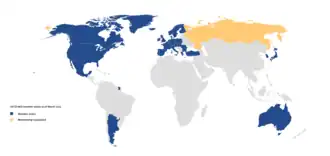 Carte de l'organisation
