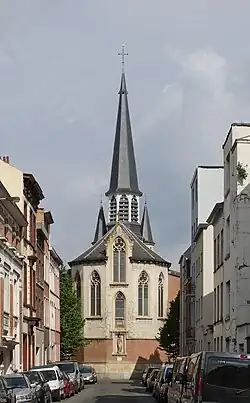 Chevet de l'église.