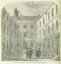 La Royal Society à Crane Court (1873)