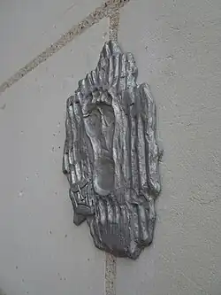 Plaque du chemin de Trèves.