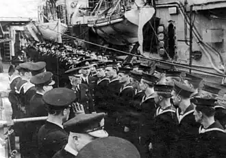 illustration de ORP Piorun (G65)