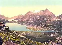 Haute-Engadine en 1900.