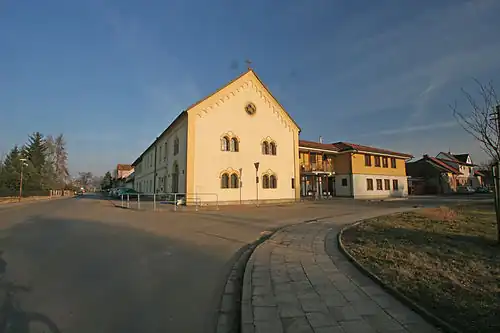 Chomutice : la mairie.