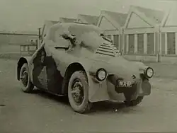 Automitrailleuse de 1925.