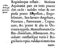 Occitania dans un livre imprimé en latin en 1575.