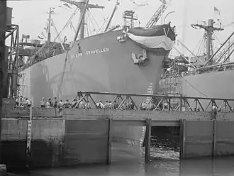 illustration de Ocean ship