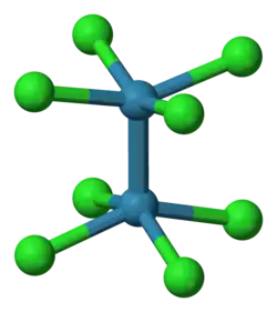 Image illustrative de l’article Octachlorodirhénate de potassium