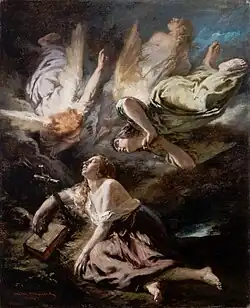 Madeleine expirant, par Octave Tassaert (1857), musée Fabre, Montpellier.