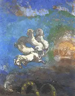 Le Char d'Apollon (1907), Odilon Redon.