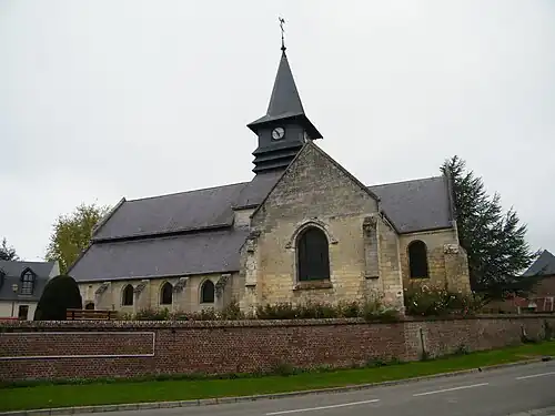 Église Saint-Léger d'Offoy (Somme).