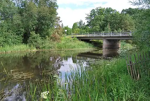 La rivière à Suislepa.