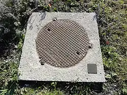 La tête de puits matérialisée no&nbsp;1.