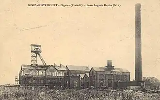 La fosse no&nbsp;1 au début du XXe&nbsp;siècle.