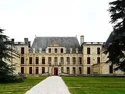 Façade du château d'Oiron