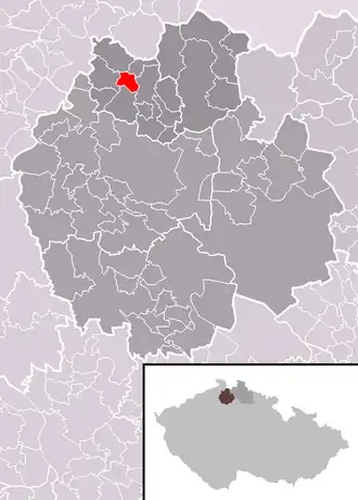 Localisation de Okrouhlá