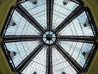 Verrière du passage Oktogon, quartier Ilica