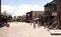 La rue western en 1984