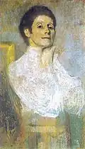 Olga Boznańska, Autoportrait, 1906, musée national de Varsovie