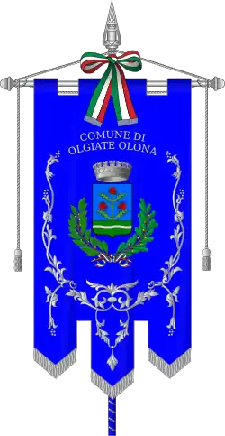 Drapeau de Olgiate Olona