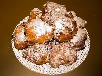 Oliebollen : Croustillons.