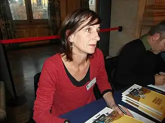 Olivia Burton au Maghreb des Livres, février 2015