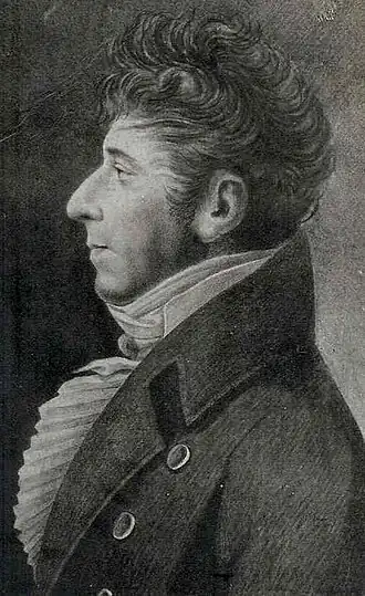 François-Pierre-Olivier de Rougé (1756-1816), comte de Rougé et du Plessis-Bellière, marquis du Faÿ.