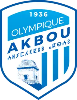 Logo du Olympique d'Akbouⵓⵍⴻⵎⴱⵉ ⴰⵇⵠⵓ (ber)