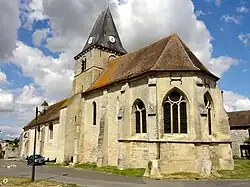 église Saint-Martin, vue depuis le sud-est.